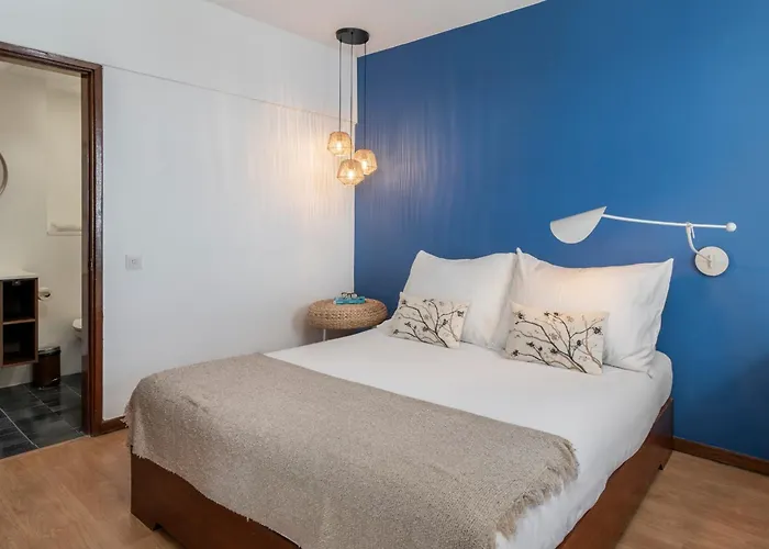 公寓 Incredible Sea View Do Mar I *